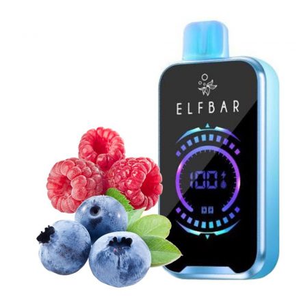 ELF BAR FS18000 jednorazový vape s príchuťou čučoriedka malina a 18000 ťahmi