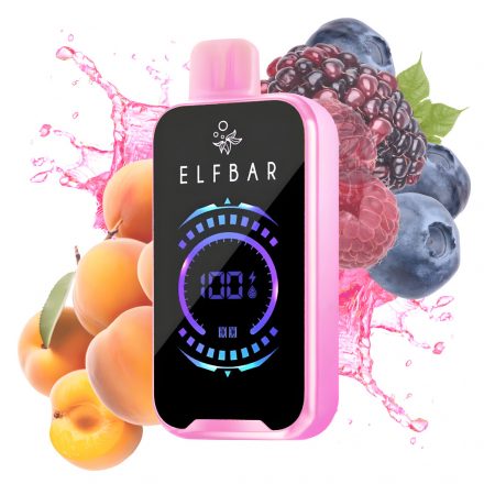 ELF BAR FS18000 jednorazový vape s príchuťou broskyňové bobule a 18000 ťahmi