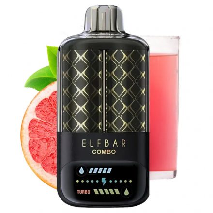 ELF BAR COMBO jednorazový vape s príchuťou ružová limonáda a grapefruit a 25000 ťahmi