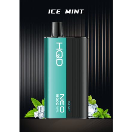 HQD NEO 15000 - ICE MINT 5% - RECHARGEABLE